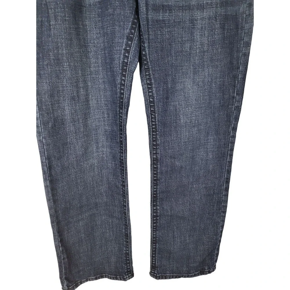 T.K. Axel Jeans 36X32 Mens Slim Bootcut High Rise Dark Wash Denim Bottoms